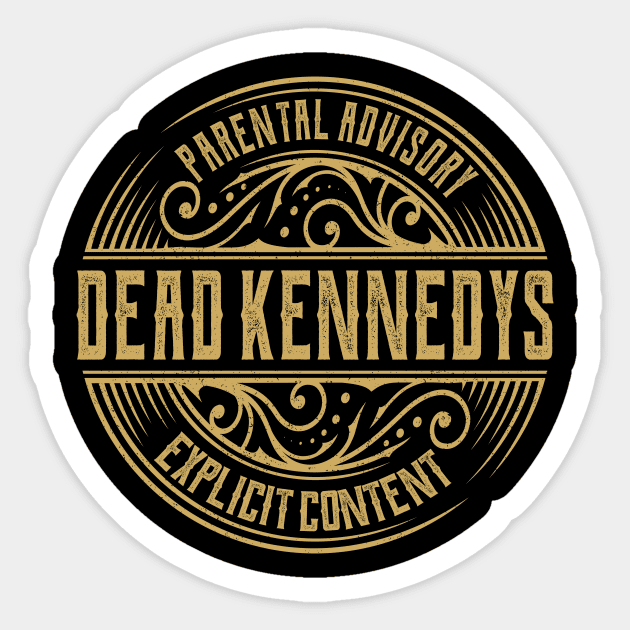 Dead Kennedys Vintage Ornament Sticker by irbey